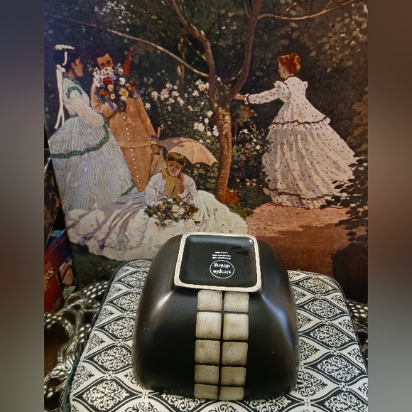 Set of 3 ๐ฝ Simple Dining 2 Plates&1 Bowl ๐ฅฃRARE Vintage Finds ๐ฝ Nice Gift. ๐ - Picture 8 of 8